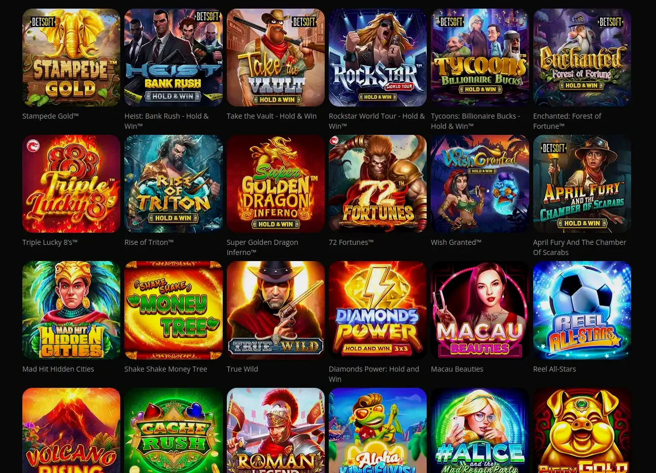 Viperwin Online Casino Spielangebot